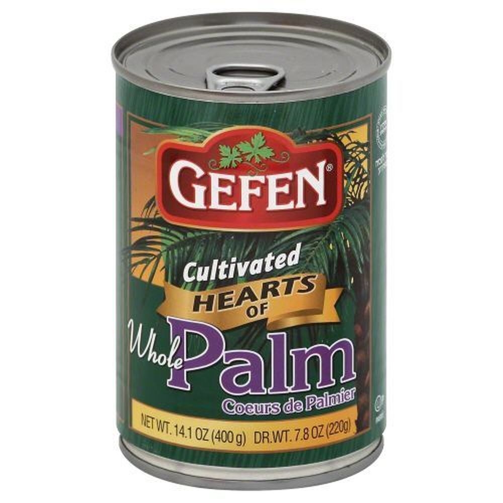 Gefen Heart Of Palm Whole Hearts of Palm, 14.1 Ounce -- 24 per case