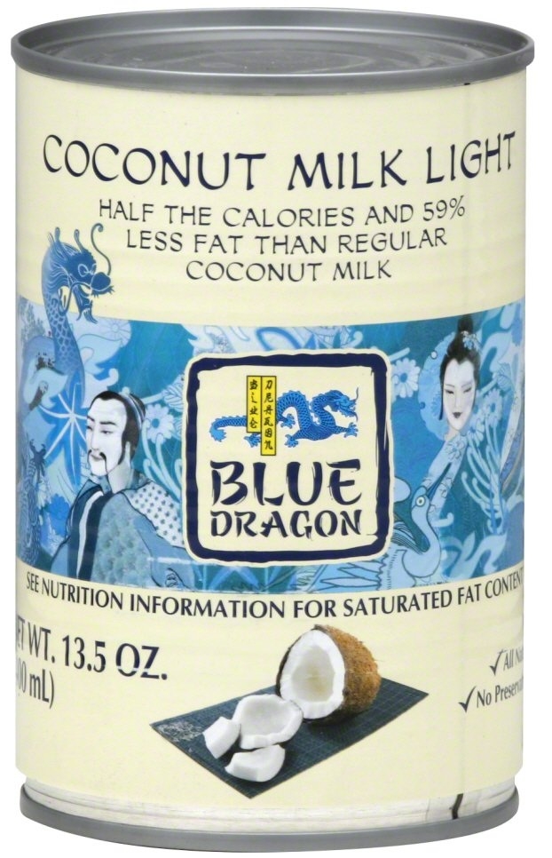 Blue Dragon Light Coconut Milk, 13.5 Ounce -- 12 per case