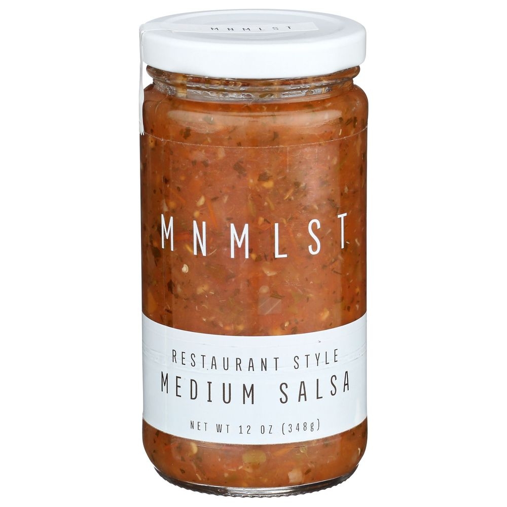 Mnmlst Restaurant Style Medium Salsa, 12 Ounce -- 6 per case