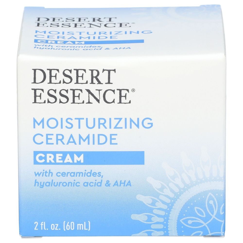 Desert Essence Moisturizing Ceramide Cream, 2 Fluid Ounce