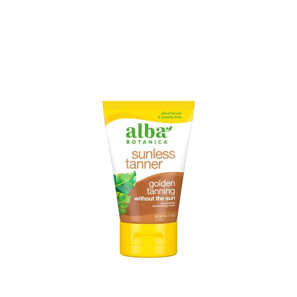Alba Botanica Sunless Tanner, 4 Ounce