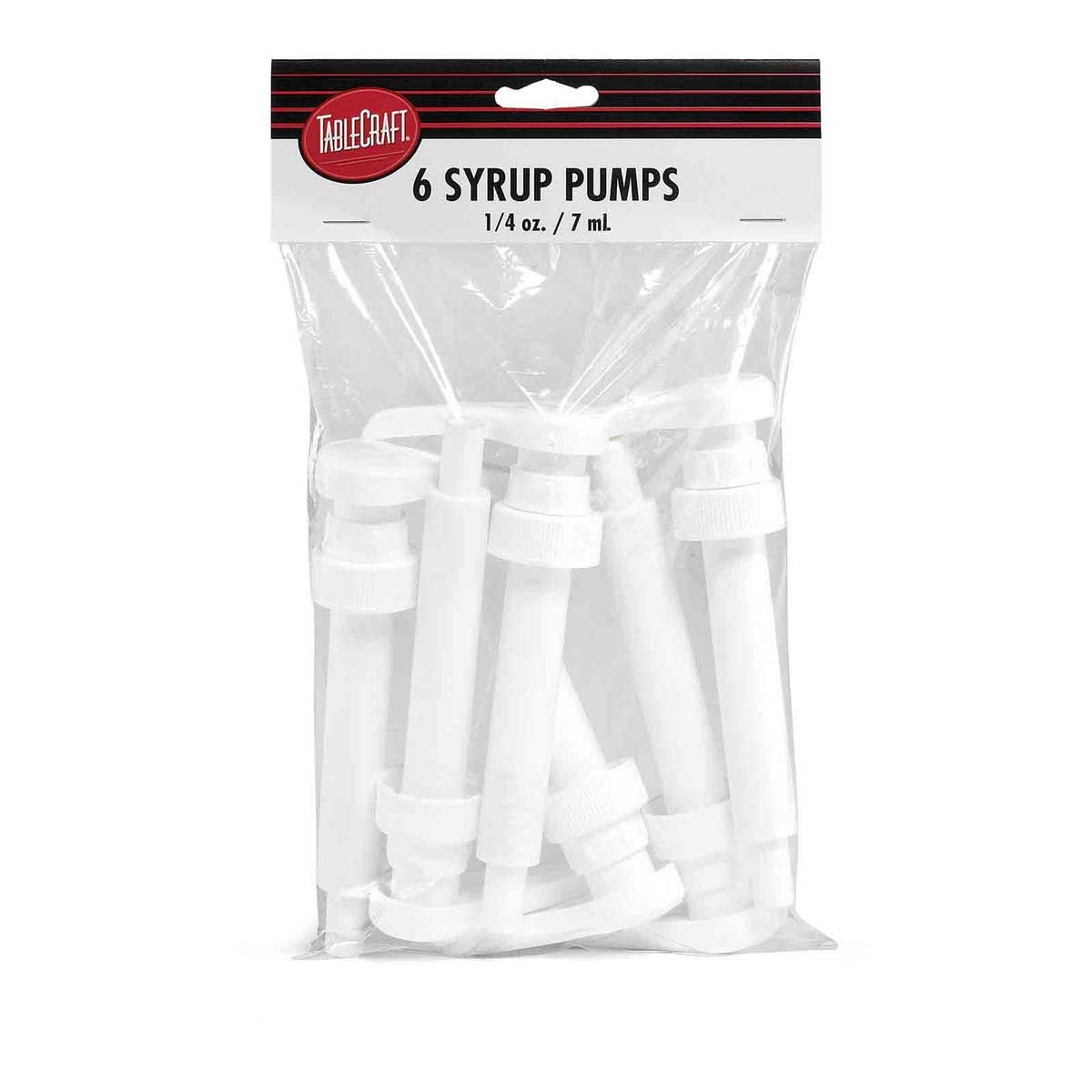 Tablecraft 11 inch Dip Tube for Economy Syrup Pump, 6 count