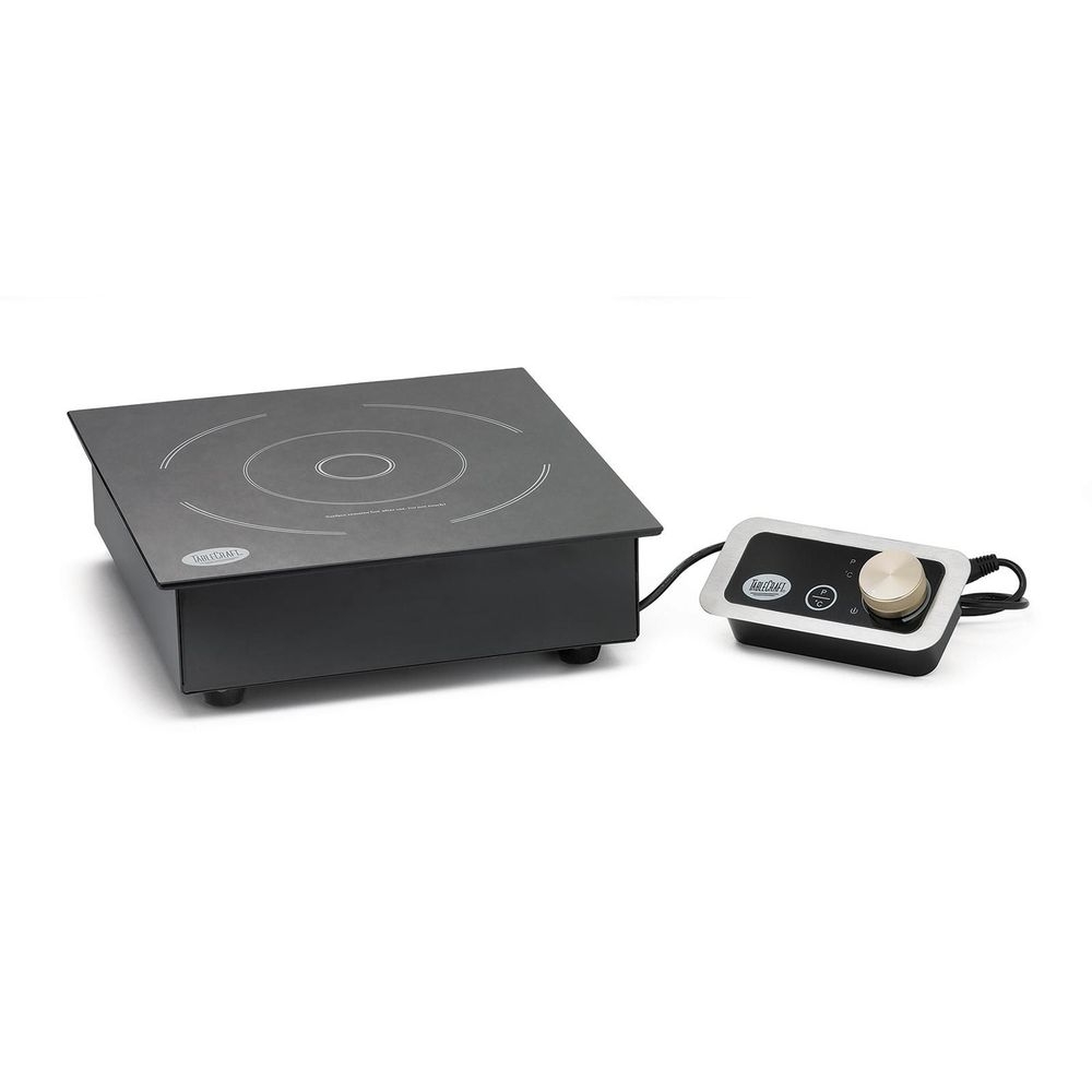 Tablecraft 1800 Watts 120 Volts Electric Induction Drop In Cooktop, 12.625 x 12.4875 x 4 inch