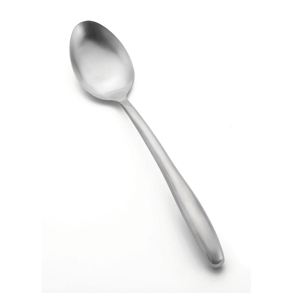 Tablecraft Dalton Collection 18-8 Stainless Steel Solid Serving Spoon, 13.75 inch Length