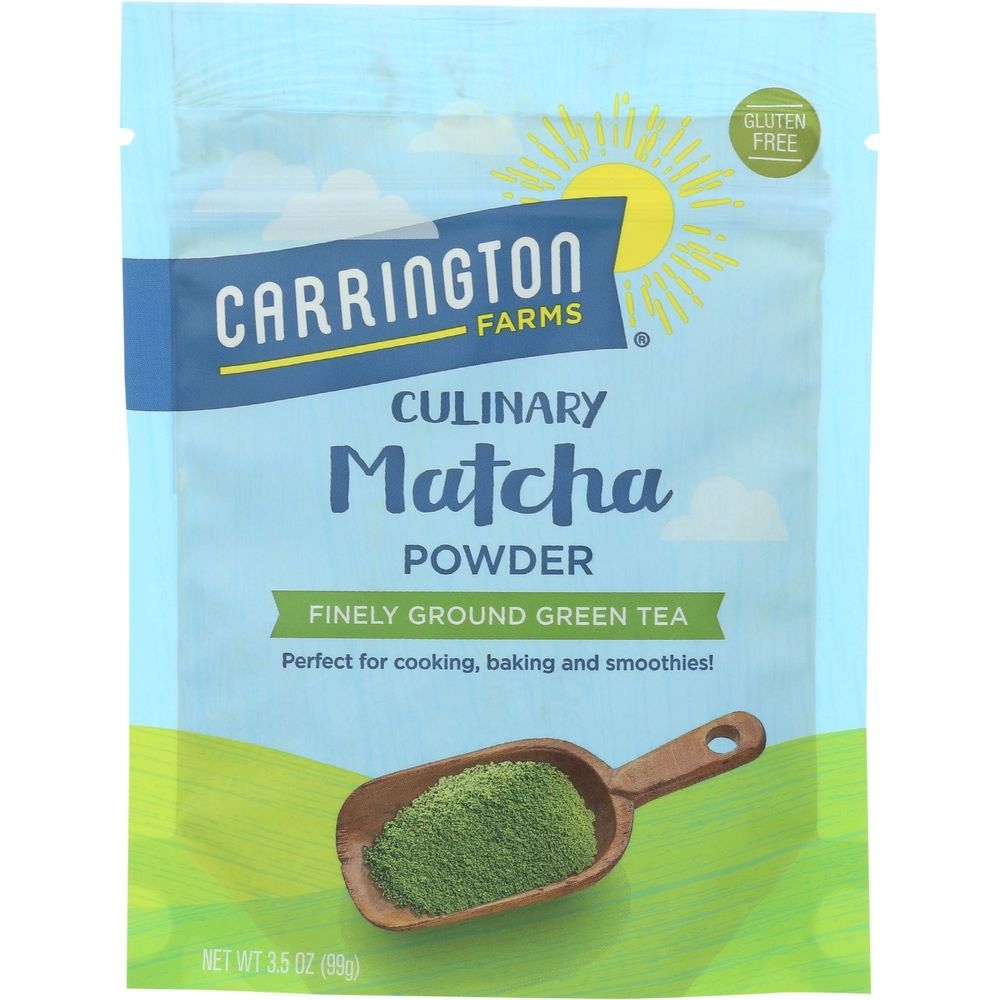 Carrington Farms Matcha Tea Powder, 3.5 Ounce -- 6 per case