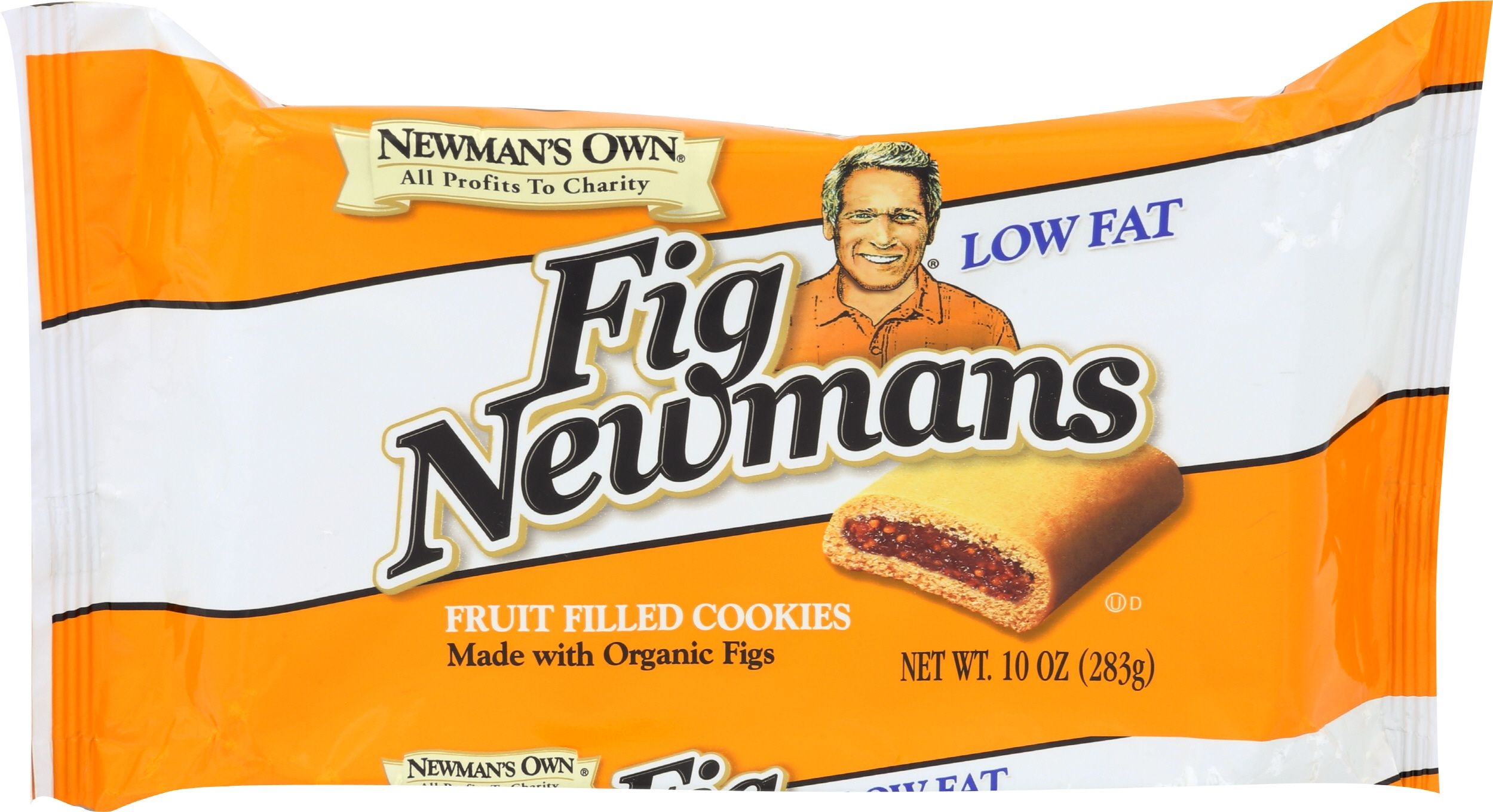 Newmans Own Organics Low Fat Fig Cookie, 10 Ounce -- 6 per case