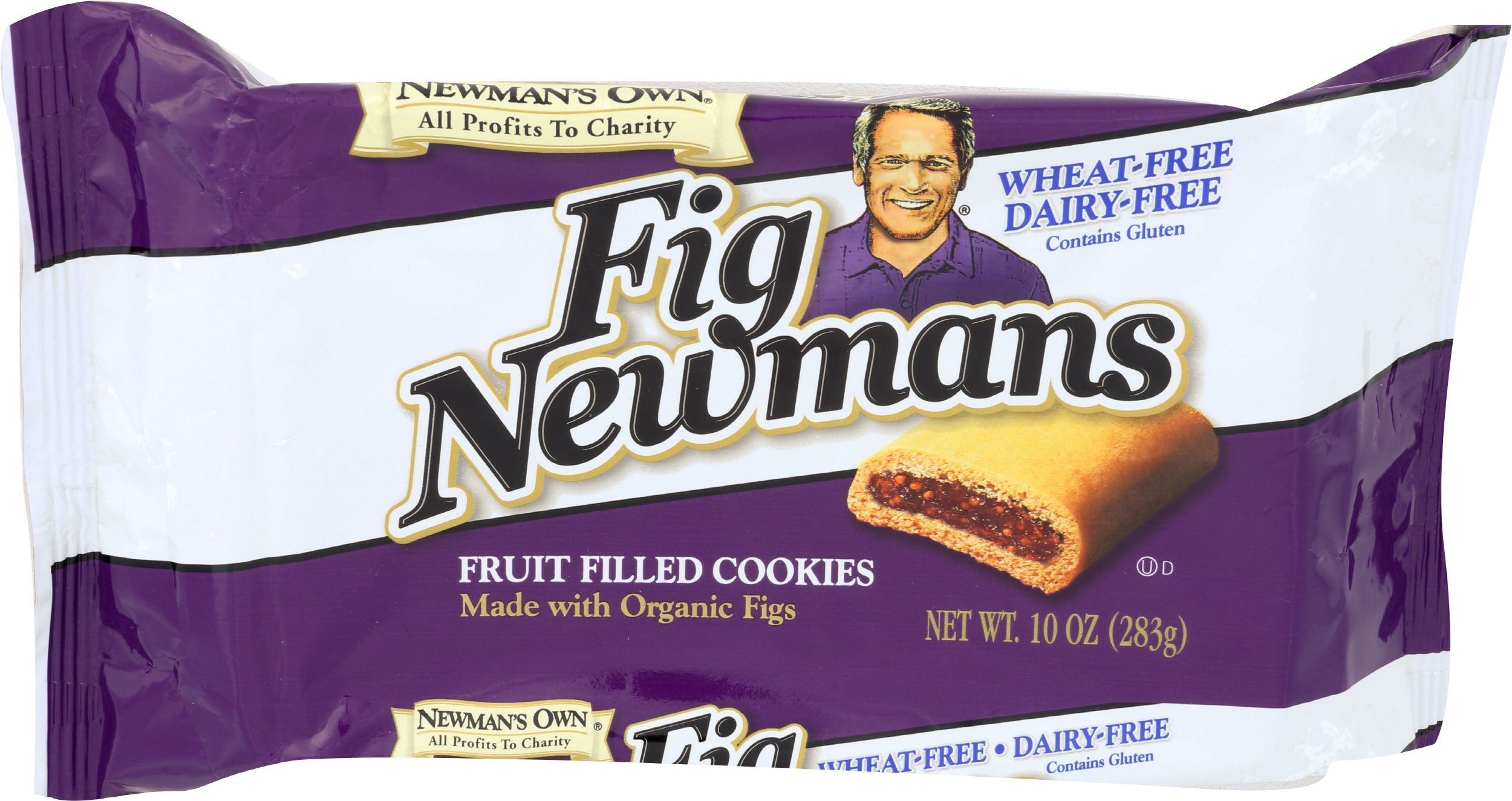 Newmans Own Organic Dairy Free Wheat Free Fig Cookie, 10 Ounce -- 6 per case