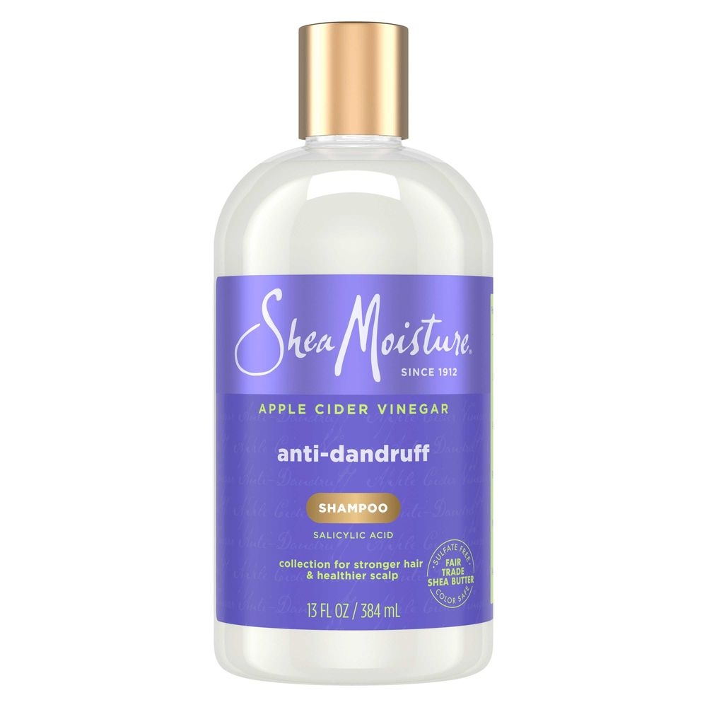 Shea Moisture Apple Cider Vinegar Anti Dandruff Shampoo, 13 Fluid Ounce -- 12 per case