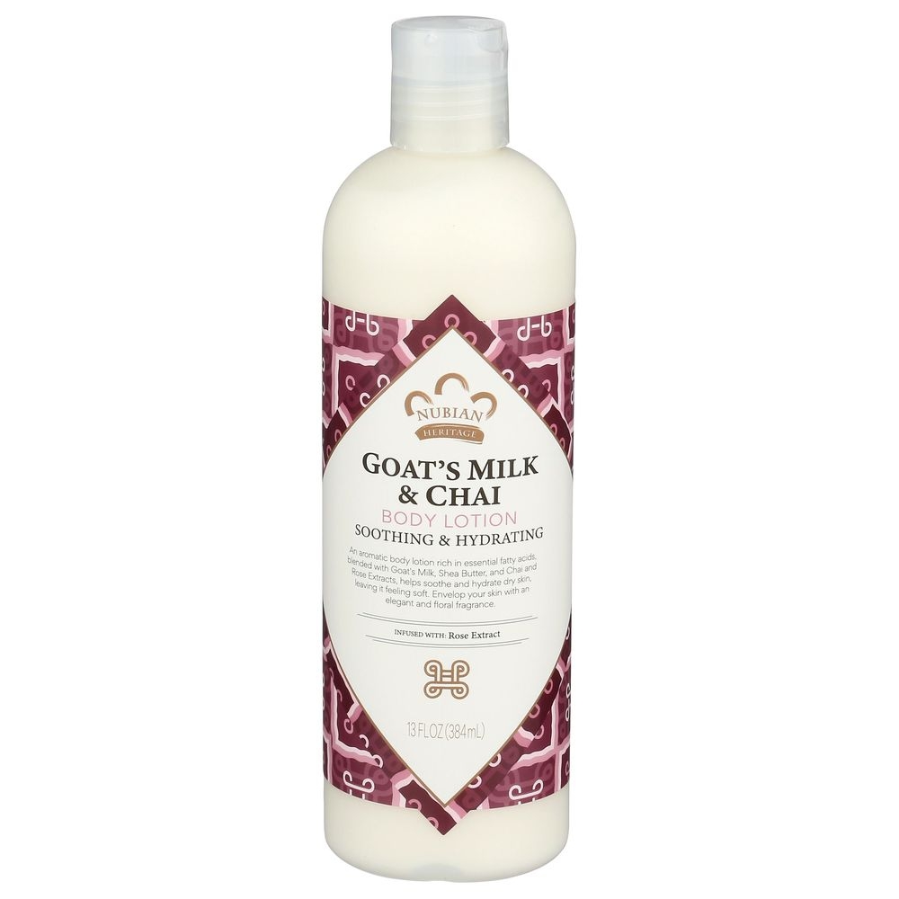 Nubian Heritage Goats Milk and Chia Body Lotion, 13 Ounce