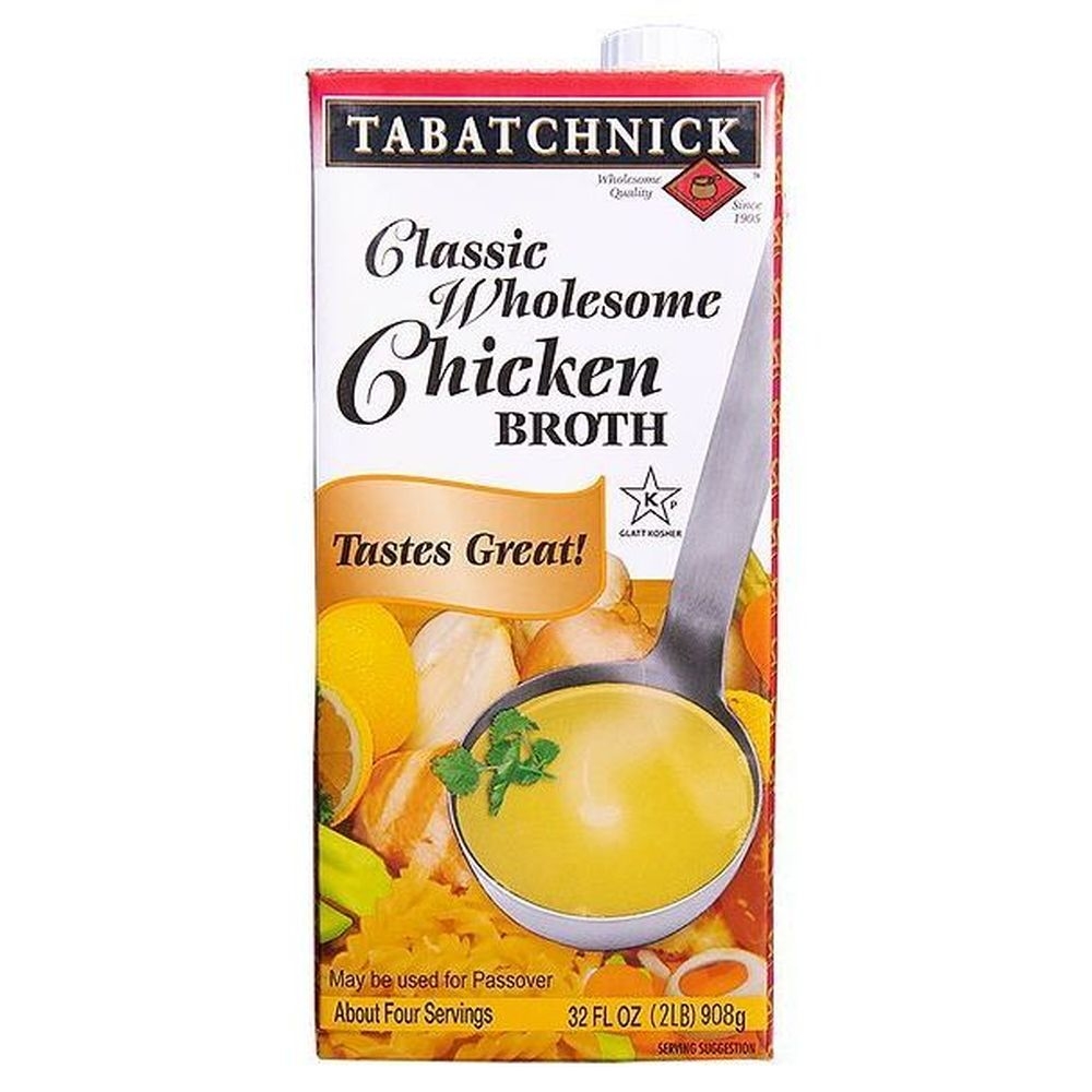 Tabatchnick Classic Chicken Broth, 32 Ounce -- 12 per case
