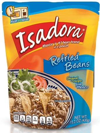 Isadora Original Recipe Refried Beans, 15.2 Ounce -- 8 per case