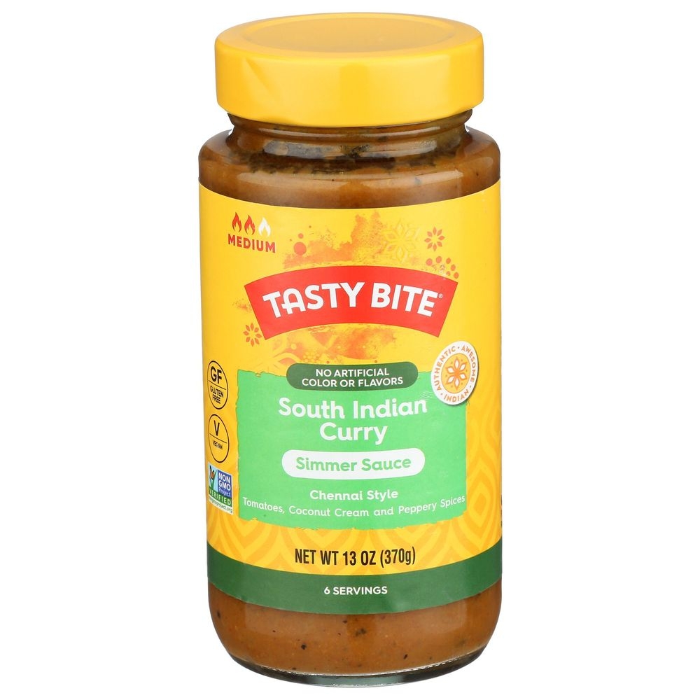 Tasty Bite South Indian Curry Simmer Sauce, 13 Ounce -- 6 per case