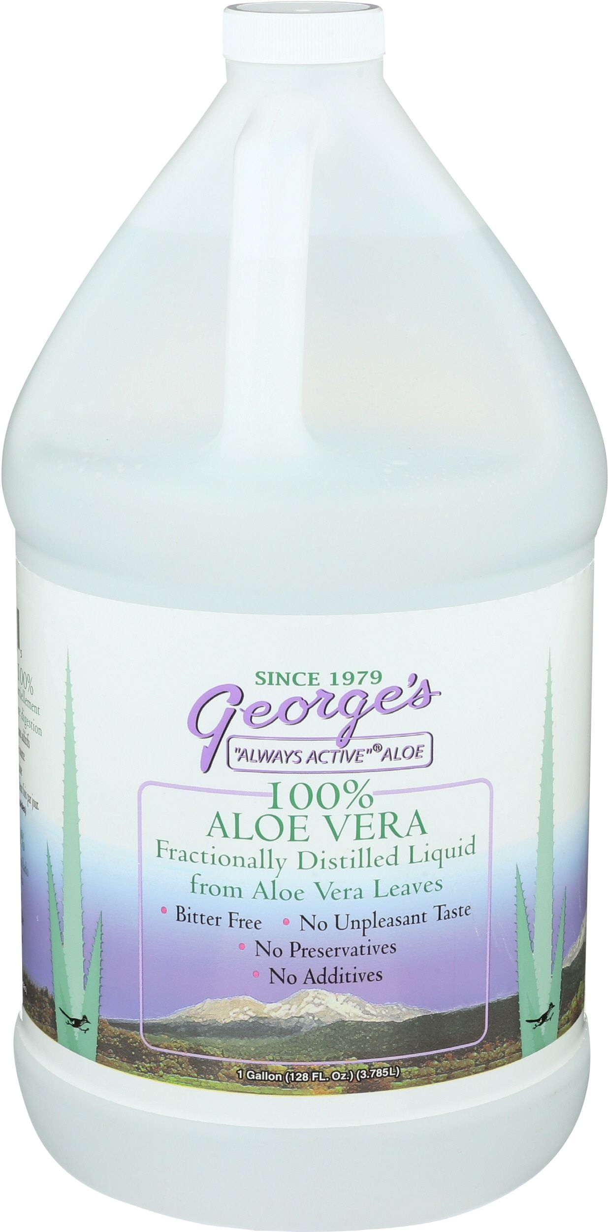 Georges Aloe Vera Liquid, 128 Ounce