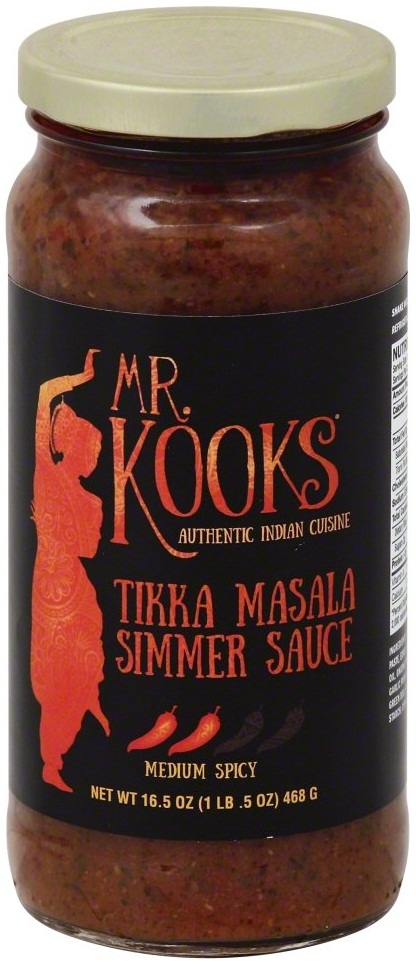 Mr. Kooks Tikka Masala Sauce, 16.5 Ounce -- 6 per case