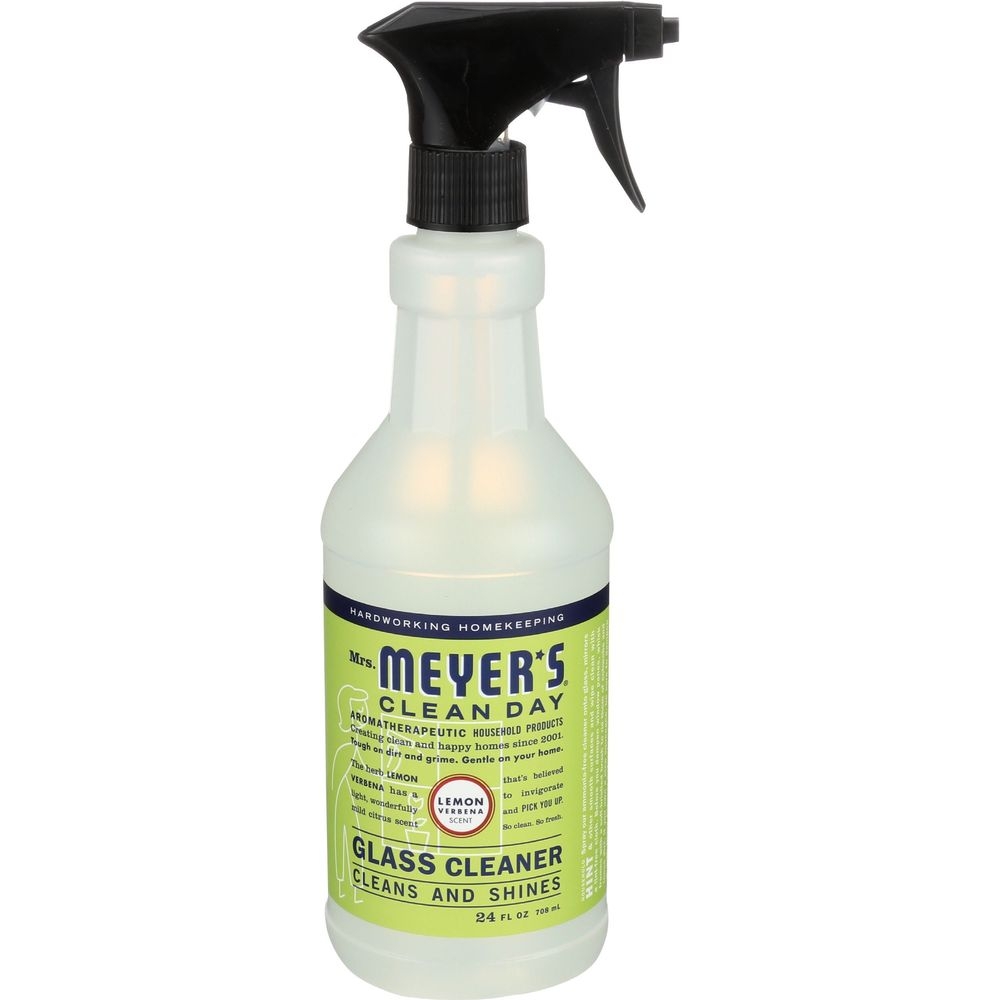 Mrs Meyers Lemon Verbena Scented Glass Cleaner, 24 Ounce -- 6 per case