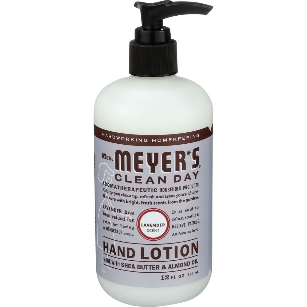 Mrs Meyers Lavender Scent Hand Lotion, 12 Fluid Ounce -- 6 per case