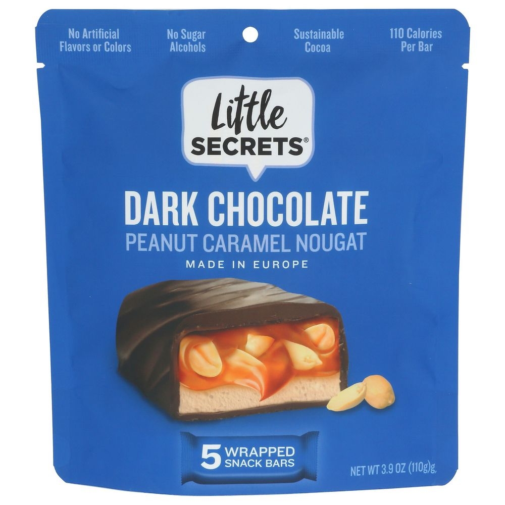 Little Secrets Peanut Caramel Creamy Nougat Bar, 3.9 Ounce -- 6 per case