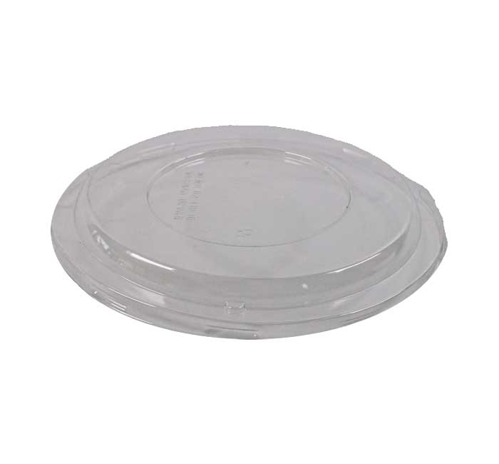 KITCH 24/7 Clear Compostable Classic Lid for 16 Ounce Bowl -- 400 per case