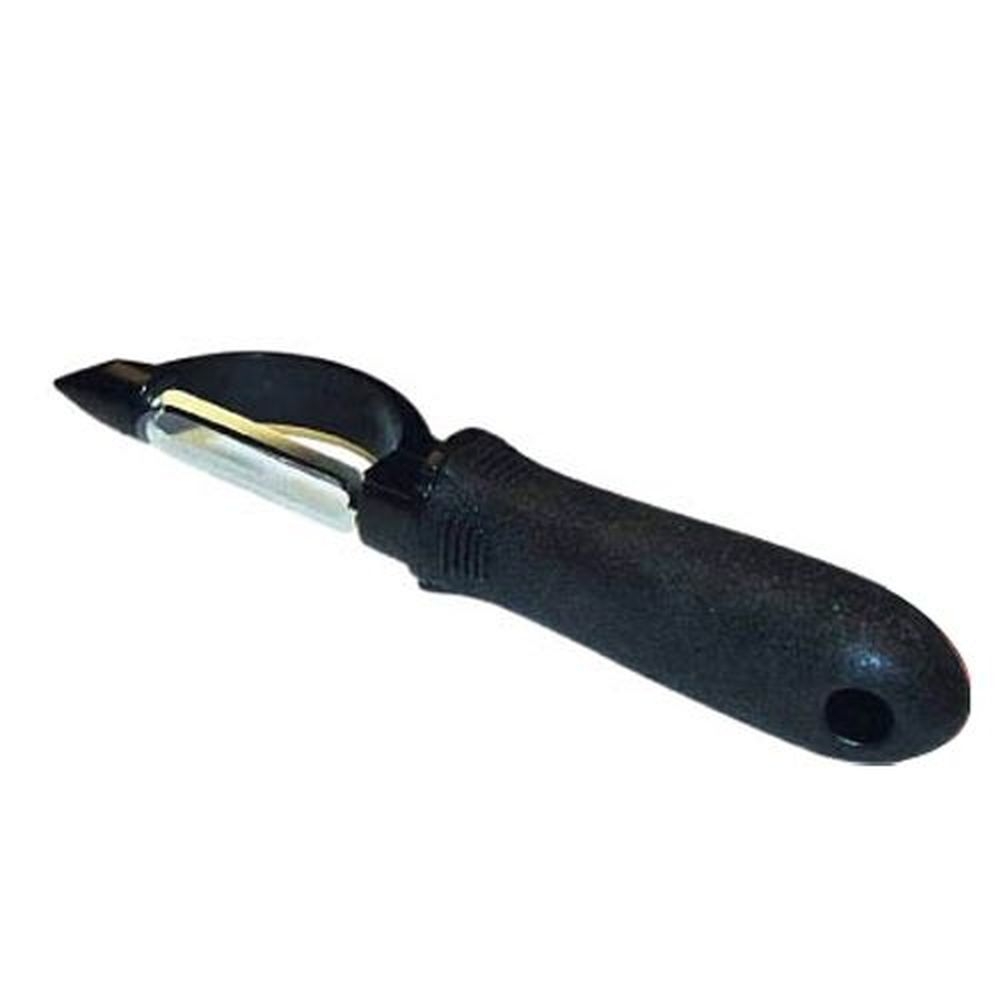 Winco VP-303 Straight Vegetable Peeler with Soft Grip Handle