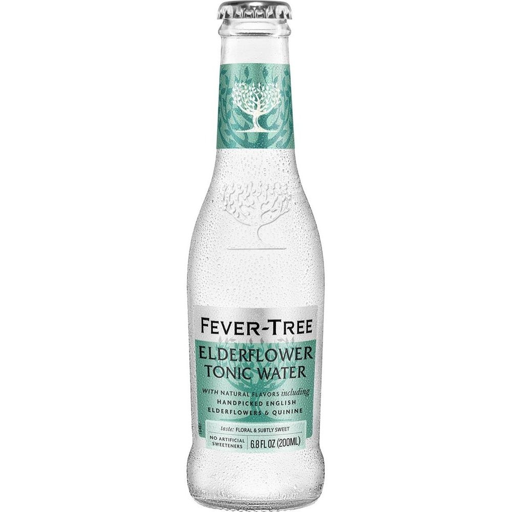 Fever Tree Elderflower Tonic Water, 40.56 Fluid Ounce -- 3 per case