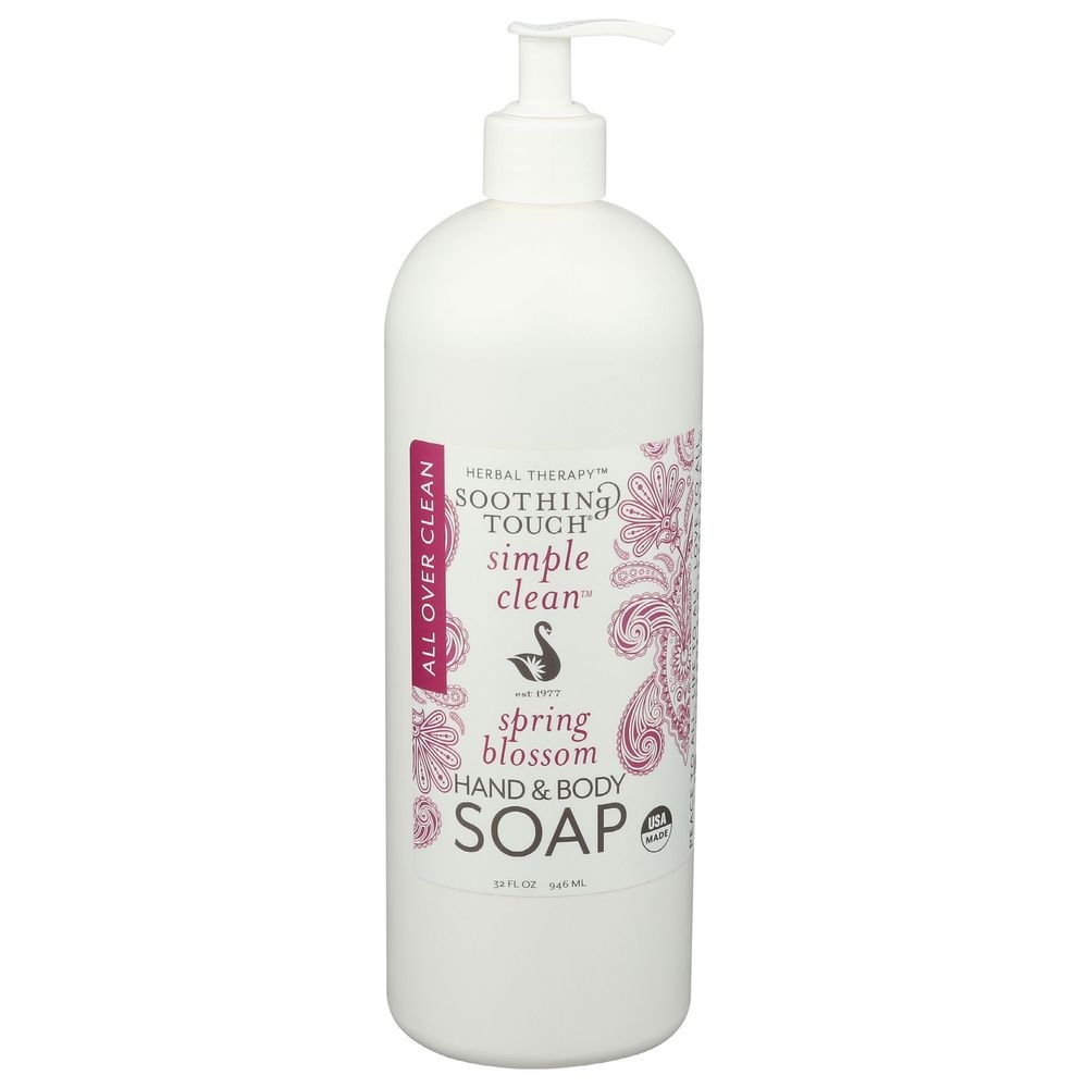 Soothing Touch Spring Blossom Hand and Body Soap, 32 Fluid Ounce
