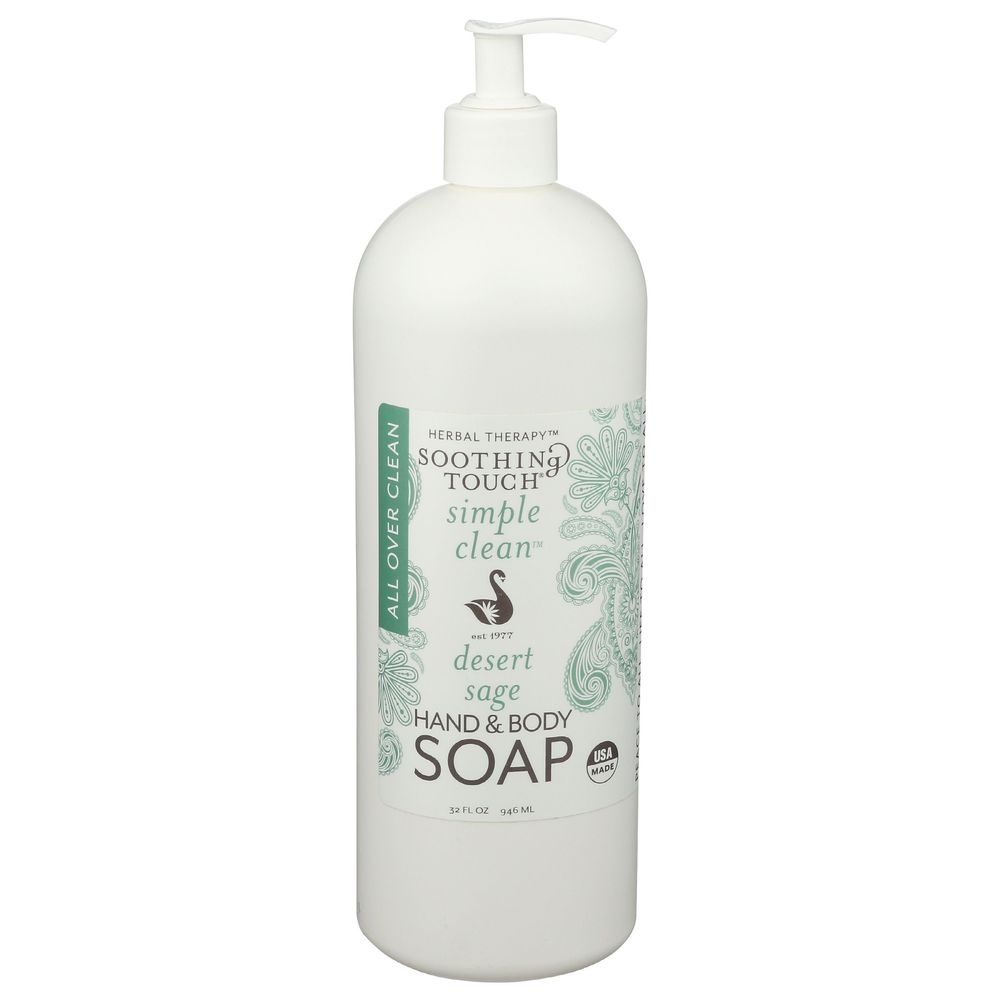 Soothing Touch Desert Sage Hand and Body Soap, 32 Fluid Ounce