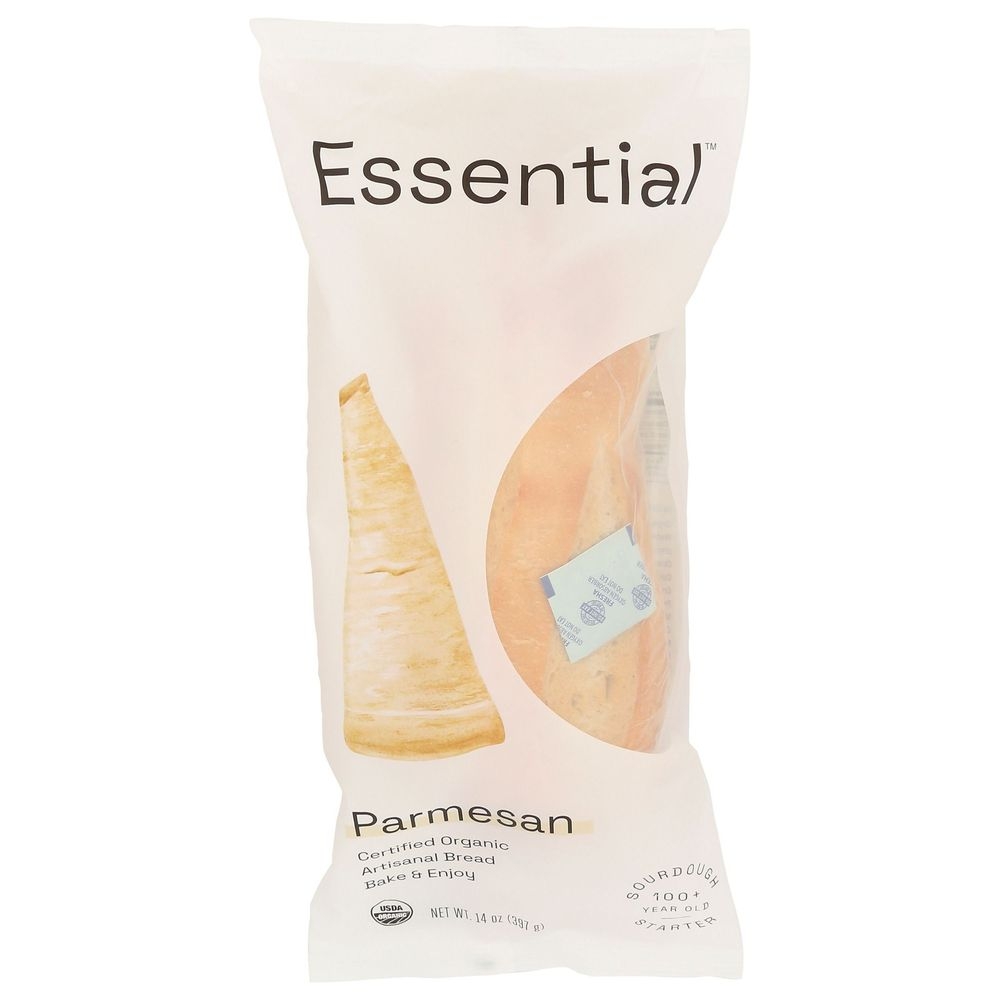 Essential Organic Parmesan Sourdough Bread, 14 Ounce -- 16 per case