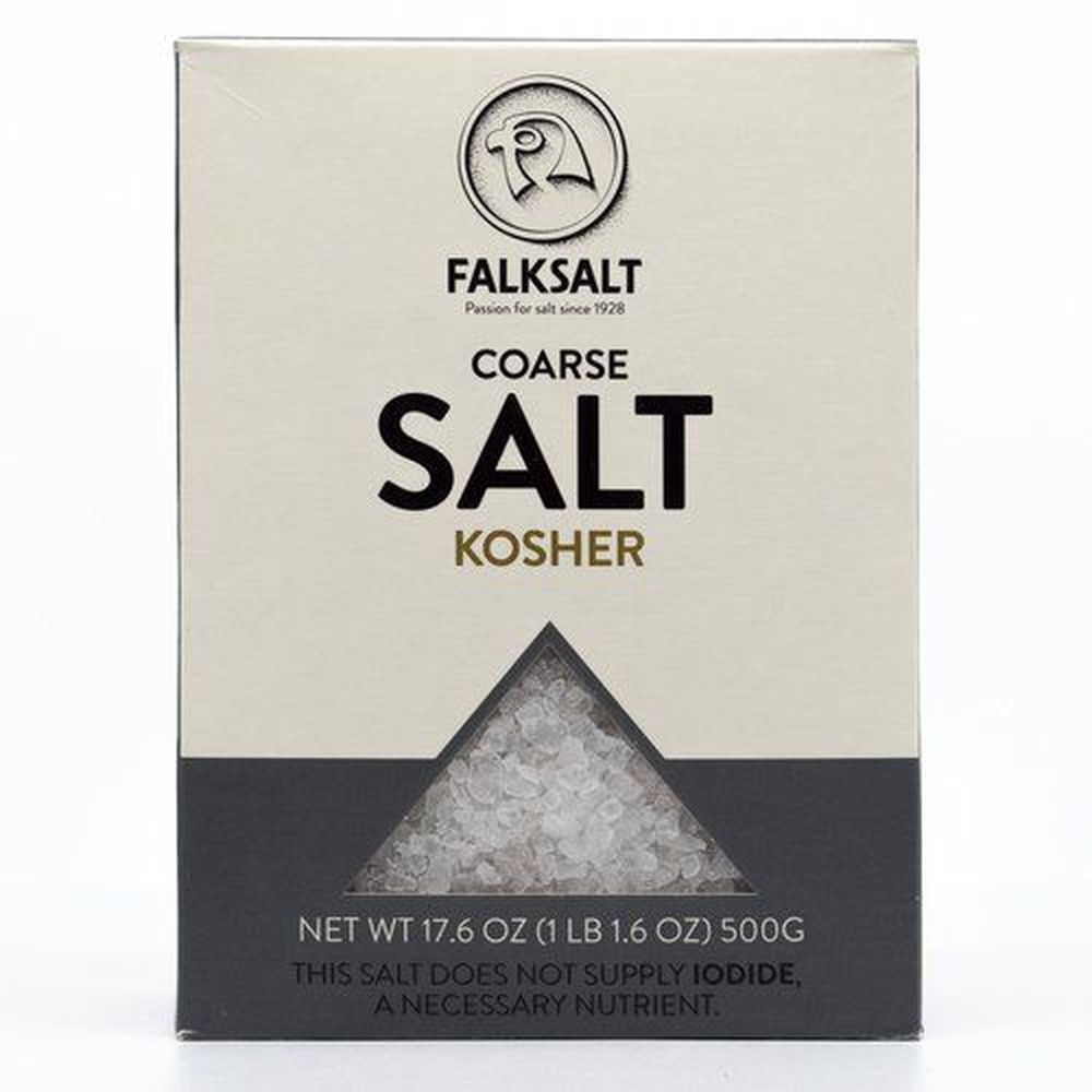 Falksalt Kosher Coarse Rock Salt, 17.6 Ounce -- 10 per case