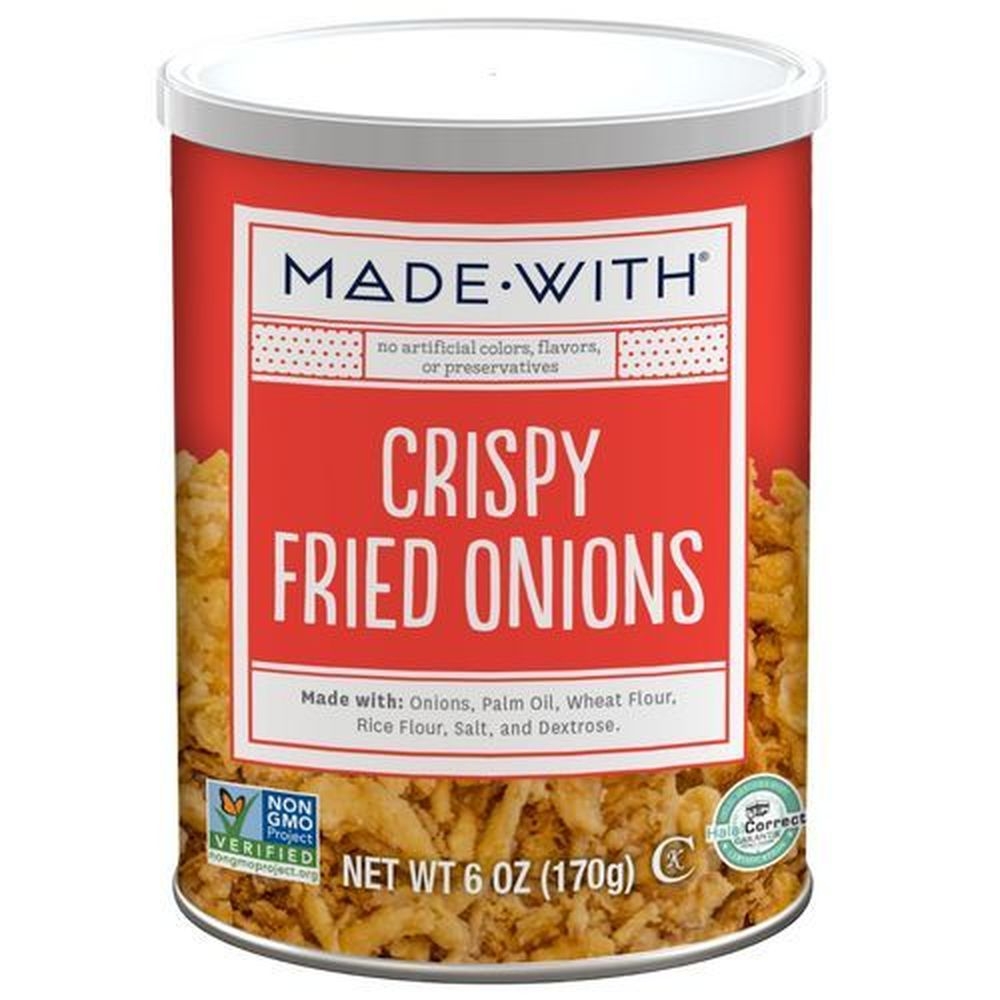 Made With Crispy Fried Onions, 6 Ounce -- 12 per case