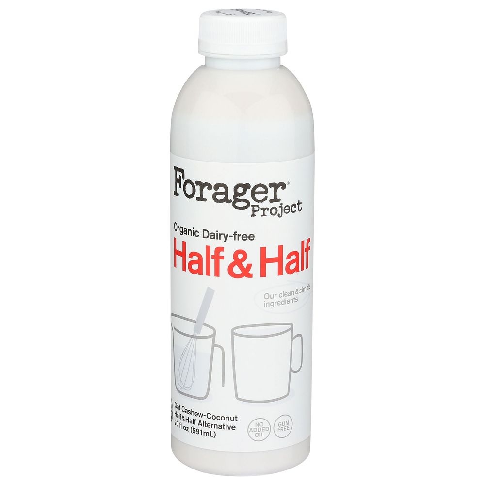 Forager Project Organic Dairy-Free Half and Half, 20 Fluid Ounce -- 6 per case.