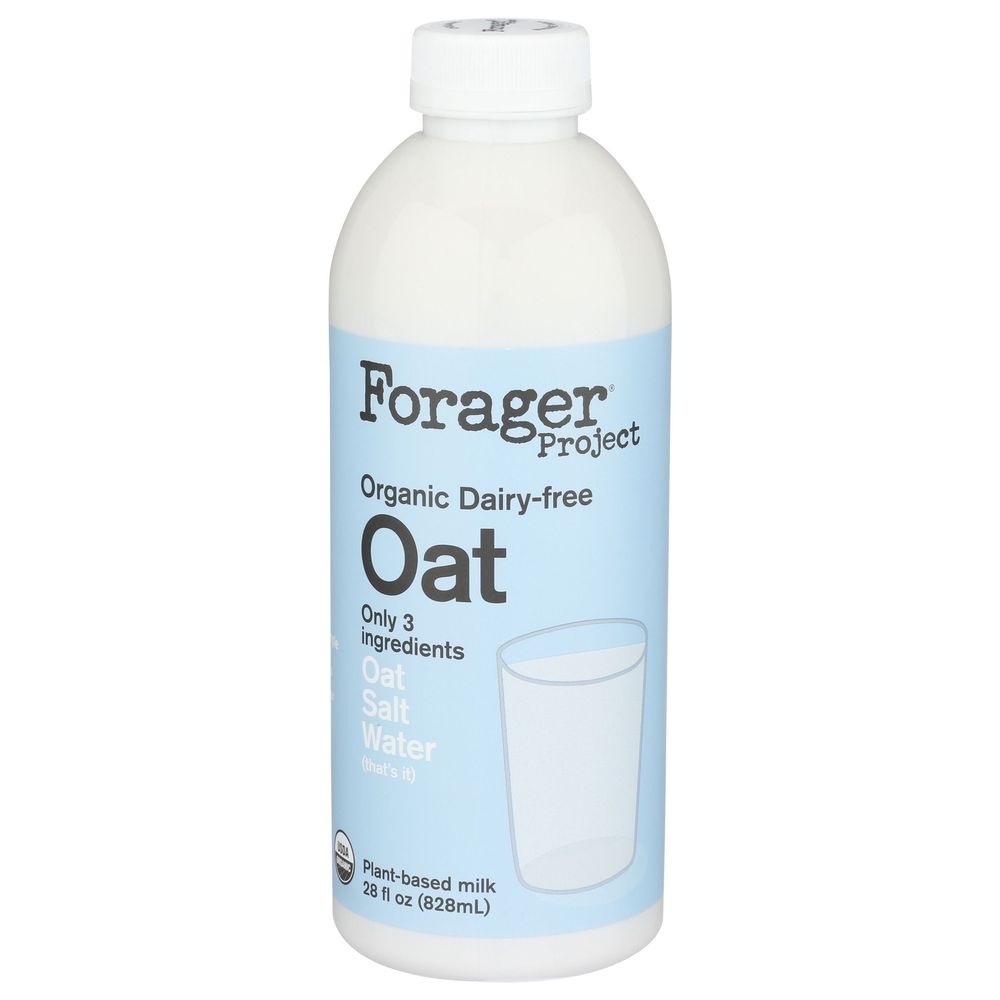Forager Project Organic Oat Milk, 28 Fluid Ounce -- 6 per case.