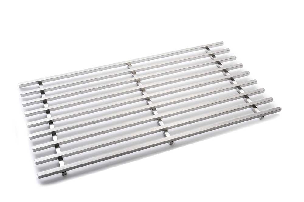 Rosseto Multi-Chef Rectangle Stainless Steel Track Grill, 23.25 x 11.75 x 0.75 inch