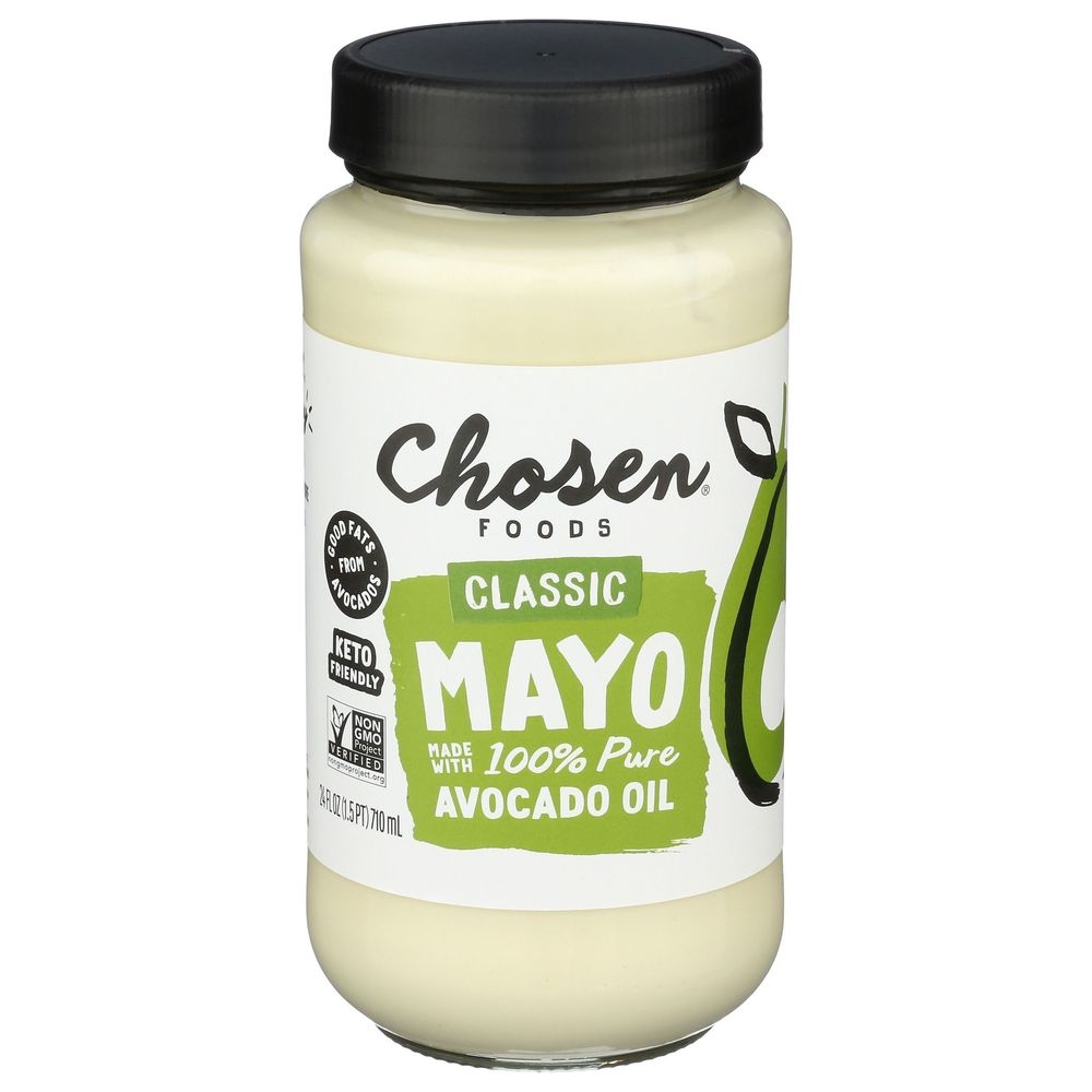 Chosen Foods Avocado Oil Mayo, 24 Ounce -- 6 per case