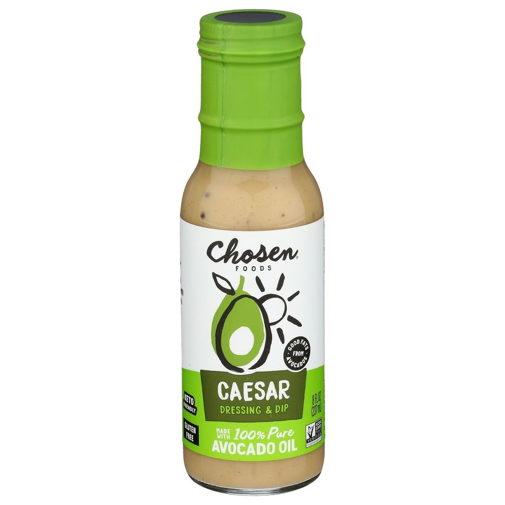 Chosen Foods Avocado-Oil Based Caesar Dressing, 8 Ounce -- 6 per case