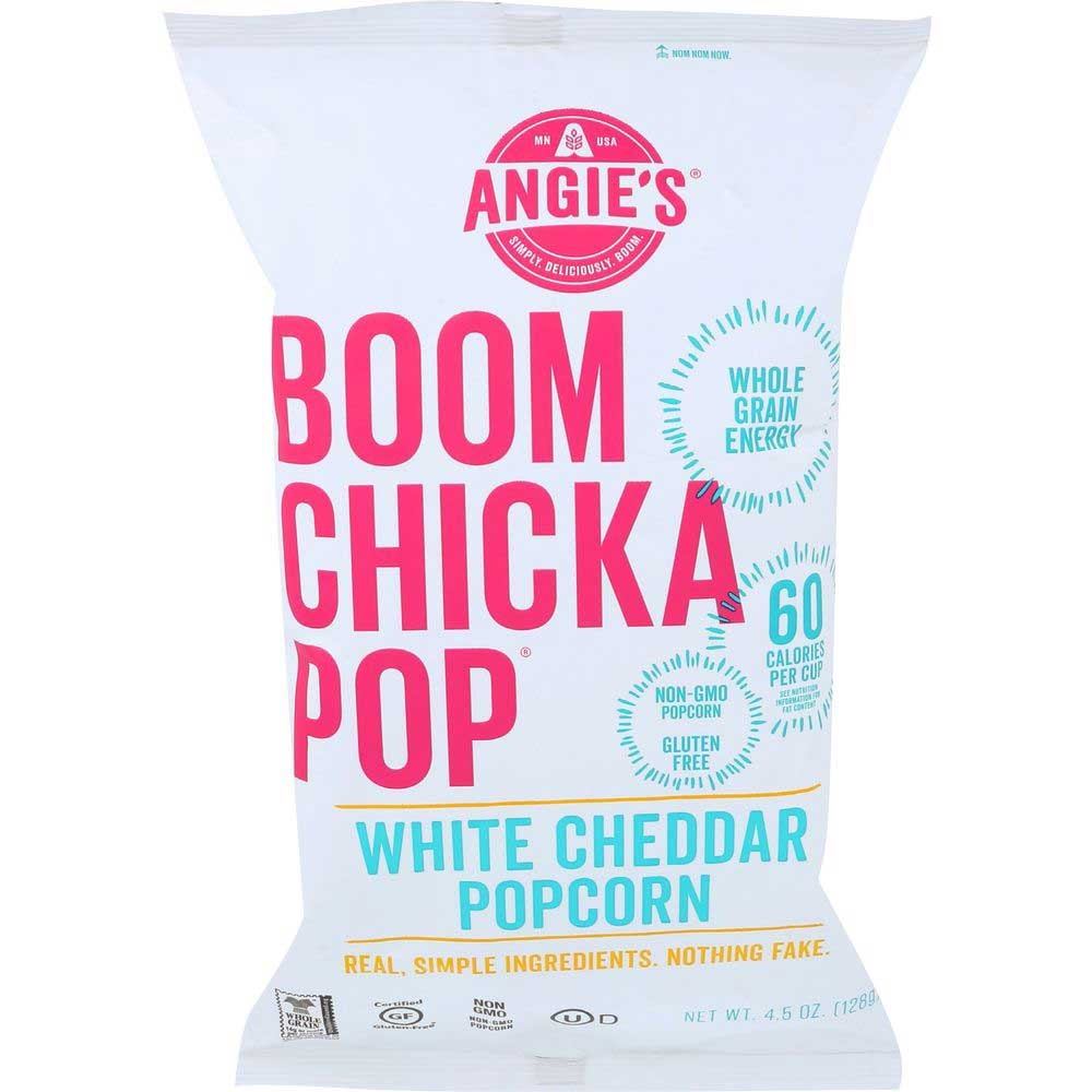 Boomchickapop White Cheddar Popcorn, 4.5 Ounce -- 12 per case