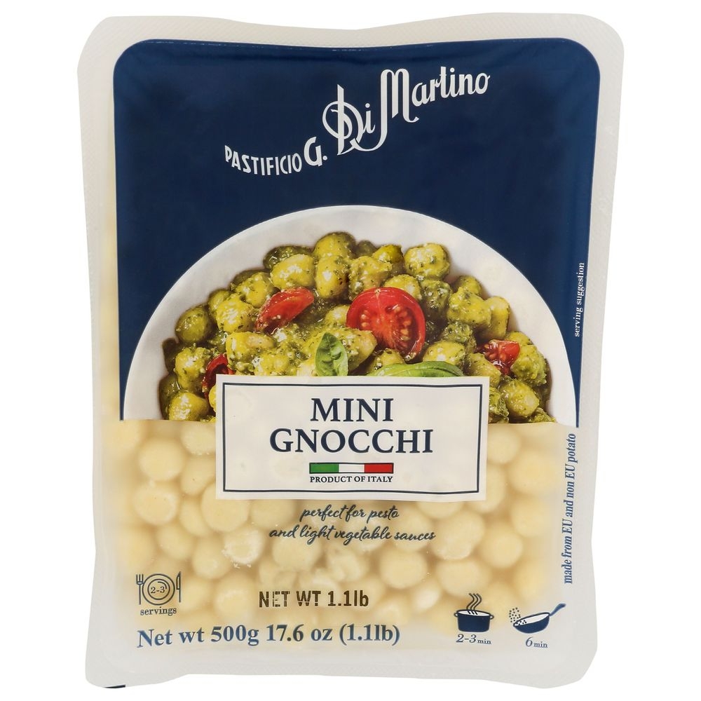 Pastificio G. Di Martino Mini Gnocchi Pasta, 17.6 Ounce -- 12 per case
