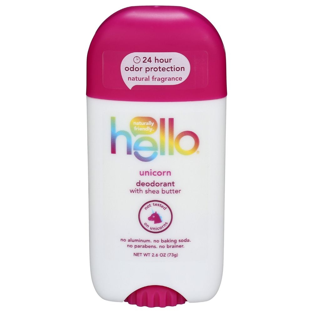 Hello Shea Butter Unicorn Deodorant, 2.6 Ounce