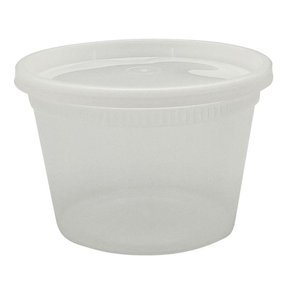 Empress Heavy Duty Clear Deli Container Combo Pack, 16 Ounce Capacity -- 240 per case