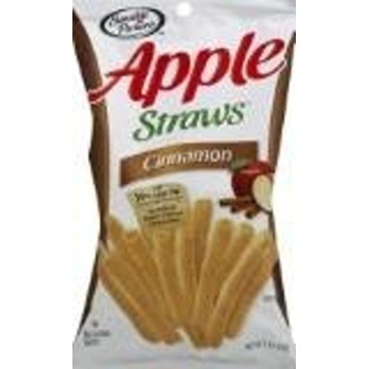 Sensible Portions Cinnamon Apple Straws, 5 Ounce -- 12 per case.