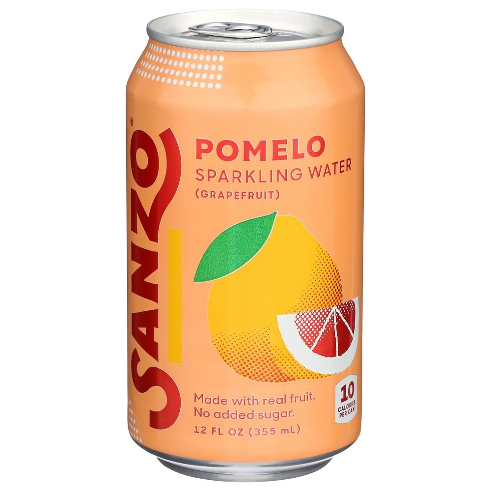 Sanzo Pomelo Sparkling Water, 12 Fluid Ounce -- 12 per case