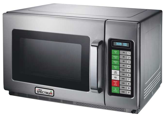 Winco Spectrum 1800 Watts Touch Control Microwave, 1.2 cubic feet -- 1 set