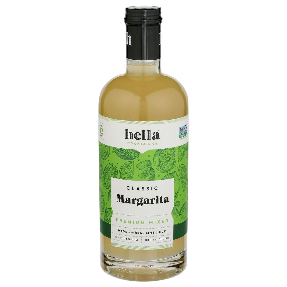 Hella Cocktail Premium Margarita Mixer, 25.4 Fluid Ounce -- 6 per case