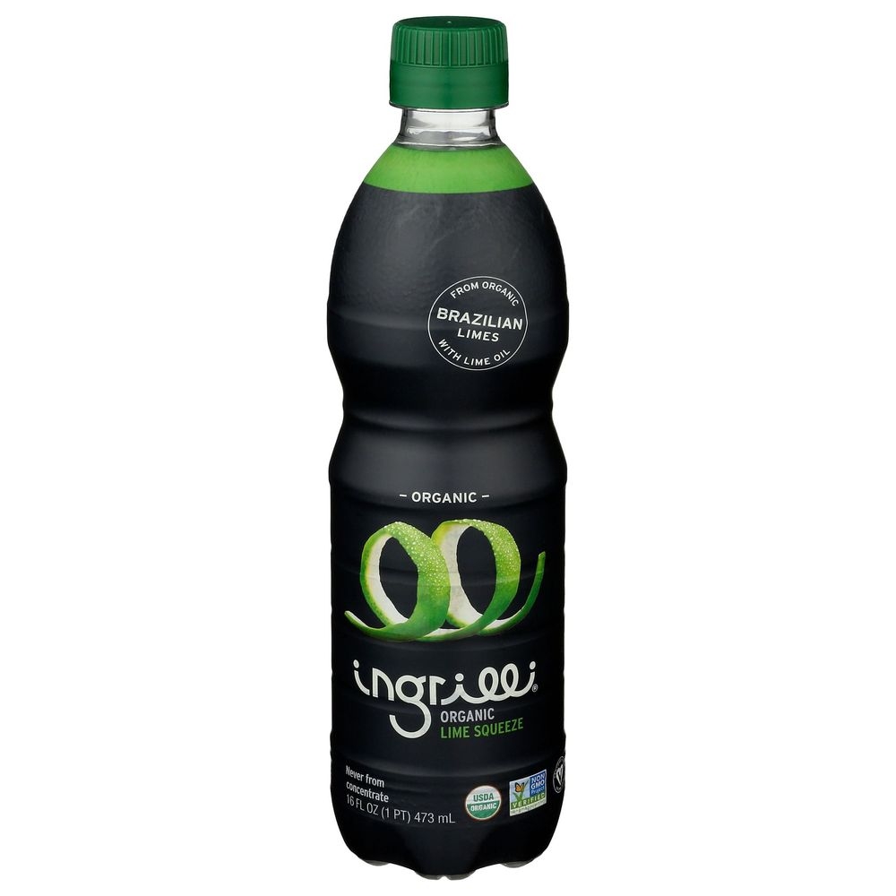 Ingrilli Organic Lime Squeeze Juice, 16 Fluid Ounce -- 12 per case