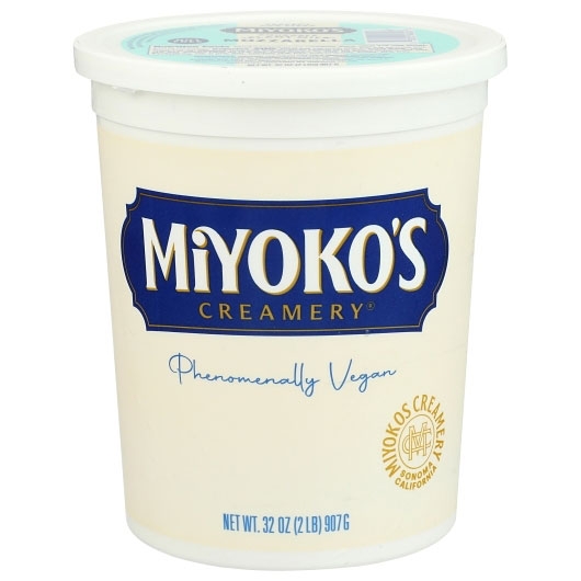 Miyoko's Creamery Nut-Free Vegan Liquid Mozzarella Cheese, 2 Pound -- 6 per case