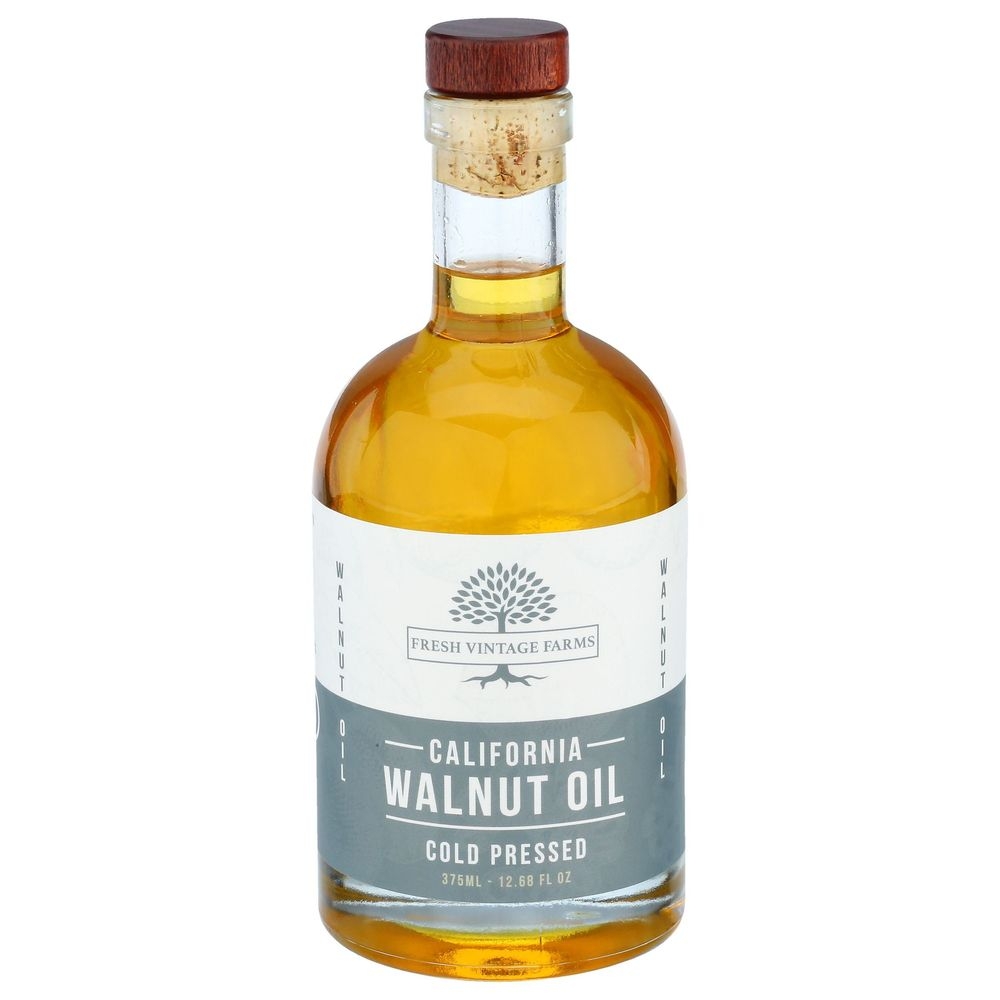 Fresh Vintage Farms Walnut Oil, 375 Milliliter -- 6 per case