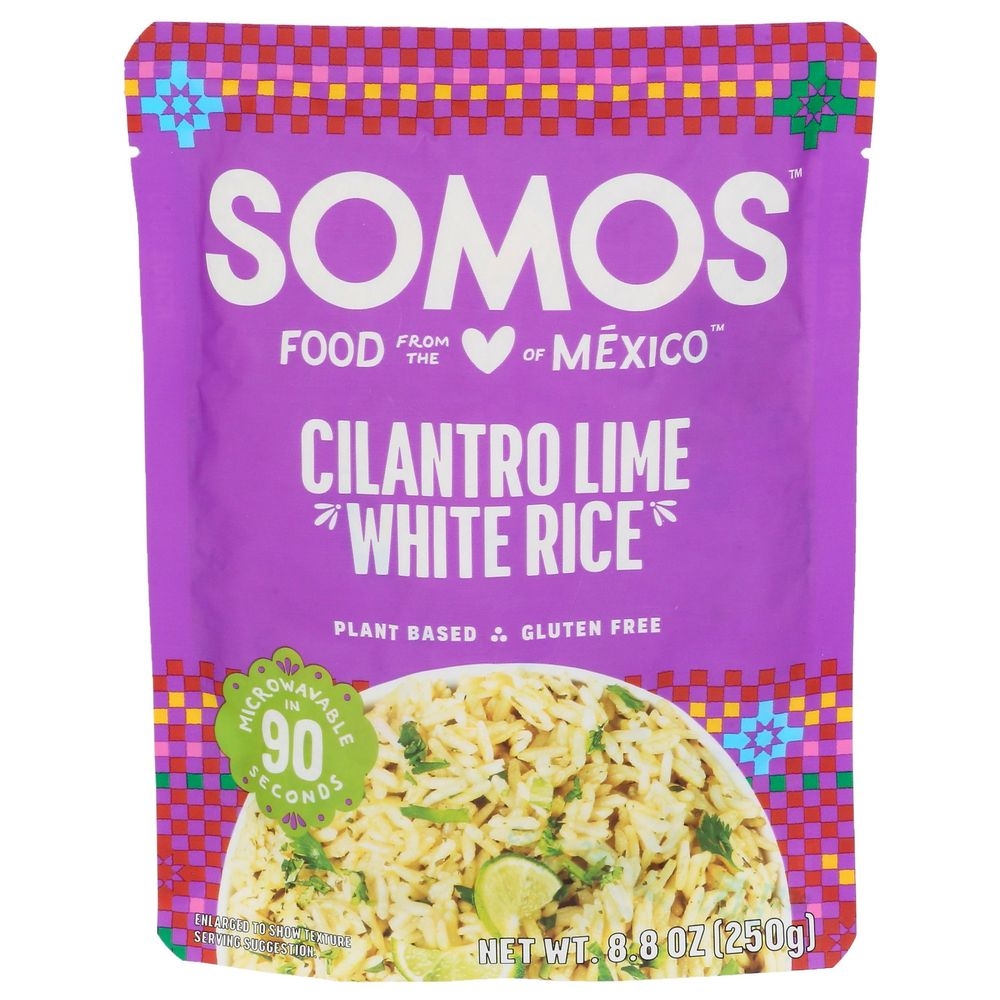 Somos Cilantro Lime White Rice, 8.8 Ounce -- 6 per case
