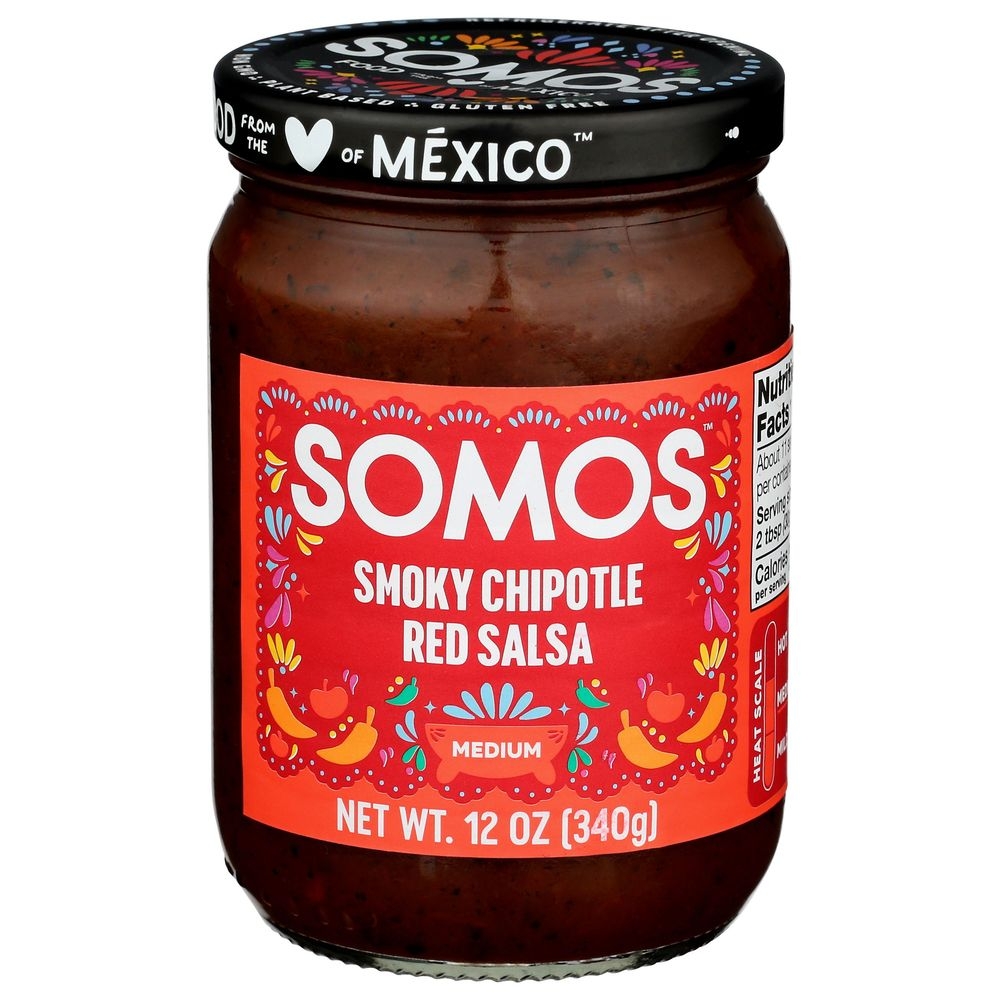 Somos Smoky Chipotle Red Salsa, 12 Ounce -- 6 per case