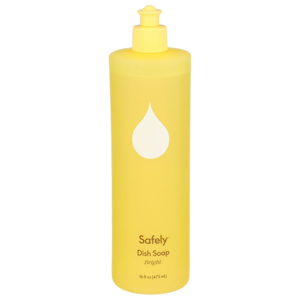 Safely Bright Dish Soap, 16 Fluid Ounce -- 6 per case