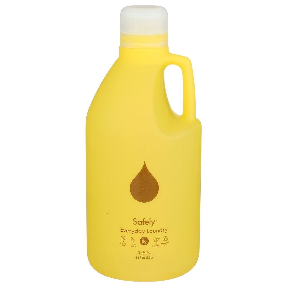 Safely Bright Everyday Laundry Detergent, 64 Fluid Ounce -- 4 per case