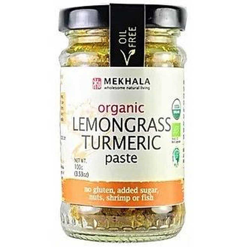 Mekhala Organic Lemongrass and Turmeric Paste, 3.53 Ounce -- 6 per case